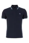Fred Perry Twin Tipped Polo Shirt In Blue