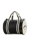 Fred Perry Black Canvas Handbag In Black