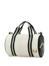 Fred Perry Mini Cylindrical Tote Bag In White