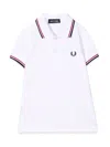 Fred Perry My First  Shirt In White