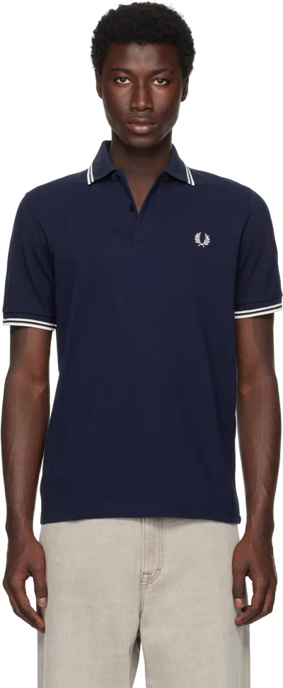 Fred Perry Navy 'the  Shirt' Polo In Multi
