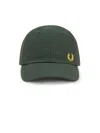 Fred Perry Oxford Peaked Hat In Green