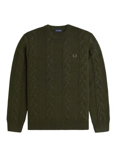 Fred Perry Pantalón Casual - Verde In Black