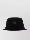 FRED PERRY PIQUET COTTON BUCKET HAT