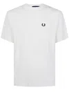 Fred Perry Logo-print T-shirt In White