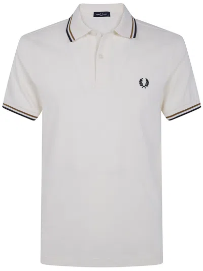 Fred Perry Polo Con Logo In White