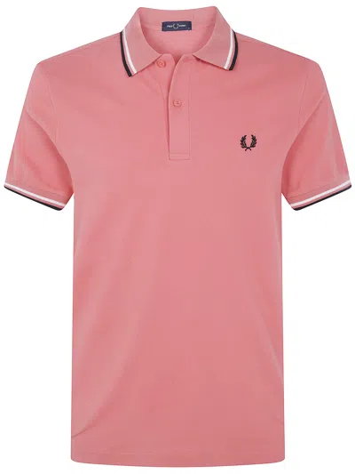 Fred Perry Polo Con Logo In Pink