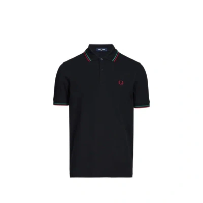 Fred Perry Polo En Coton Piqué In Blue