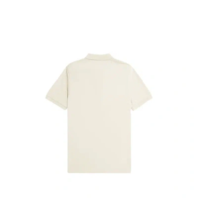 Fred Perry Polo En Coton Piqué In Neutral