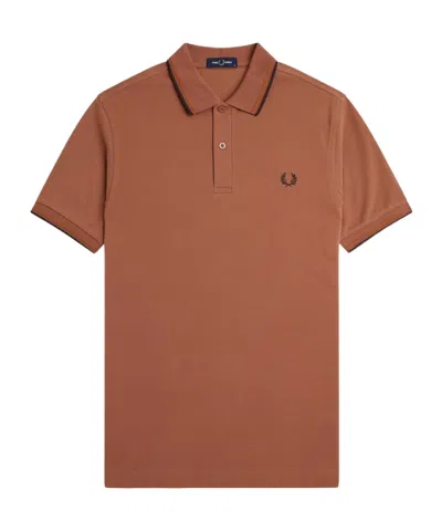 Fred Perry Polo Shirt Brown Style