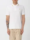 Fred Perry Twin Tipped Polo Shirt In White