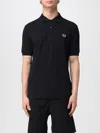 Fred Perry Piquet Polo Shirt Collar Sleeves