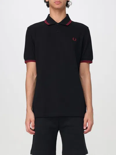 Fred Perry Polo  Herren Farbe Schwarz 2