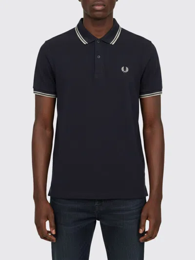 Fred Perry T-shirt Men  In Blue