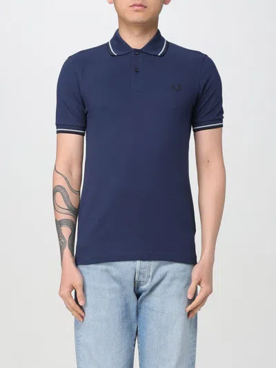 Fred Perry Polo  Herren Farbe Blau 1