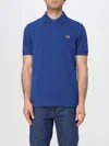 Fred Perry Polo Shirt  Men Color Blue 2