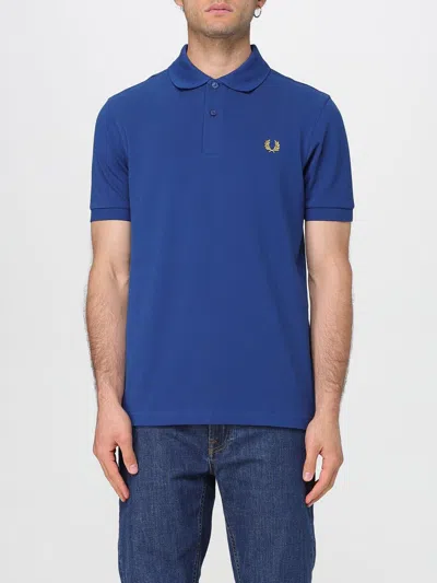 Fred Perry Polo Shirt  Men Color Blue 2