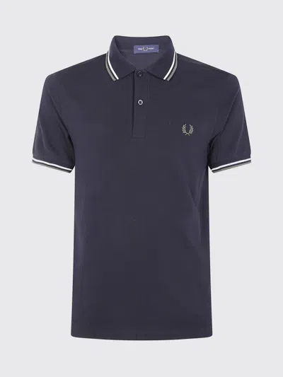 Fred Perry Polo Shirt  Men Color Blue 2