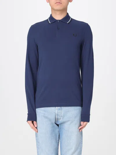 Fred Perry Polo  Herren Farbe Blau