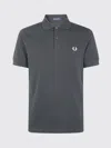 Fred Perry Polo Shirt  Men Color Blue In Gray
