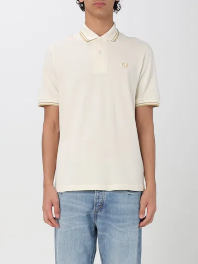 Fred Perry Polo  Herren Farbe Ecru