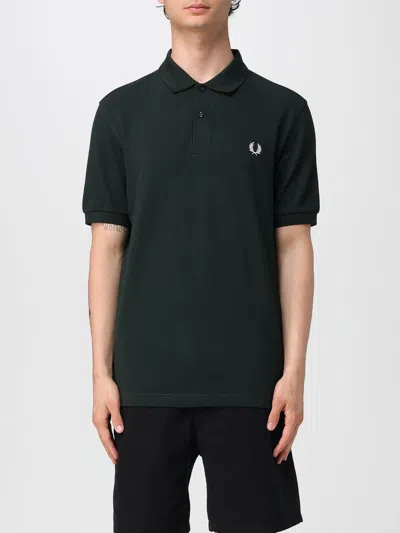 FRED PERRY POLO SHIRT FRED PERRY MEN COLOR GREEN,G36536012