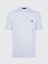 Fred Perry Laurel Wreath-embroidered Polo Shirt In White