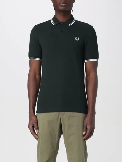 Fred Perry Polo Shirt  Men Color Multicolor