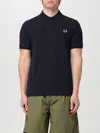 Fred Perry Polo Shirt  Men Color Navy In 海军蓝