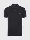 Fred Perry Polo Shirt  Men Color Navy In Black