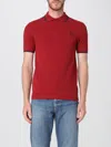 Fred Perry Polo Shirt  Men Color Red