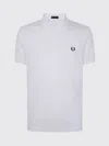 Fred Perry Laurel Wreath-embroidered Polo Shirt In White
