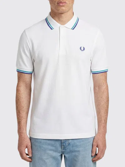 Fred Perry T-shirt Men  In White