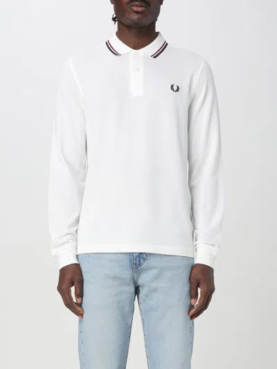 Fred Perry Polo  Herren Farbe Weiss