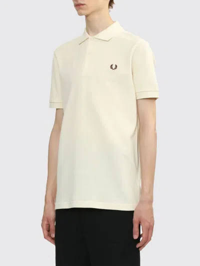 Fred Perry Polo Shirt Men  In Neutral