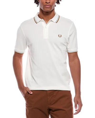 Fred Perry Polo Shirt In White