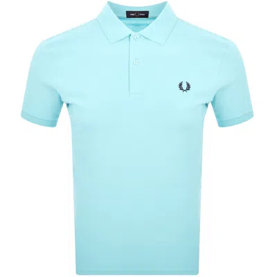 Fred Perry Polo T Shirt Blue