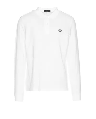 Fred Perry Polo T-shirt In White