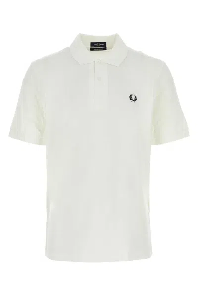 Fred Perry Polo In White