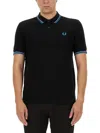 Fred Perry Polo Shirt  Men Color Black