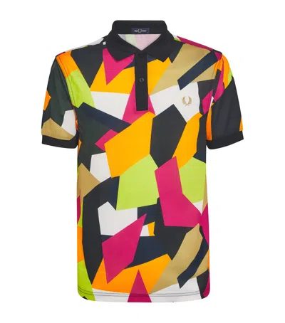 Fred Perry Printed  Polo Shirt