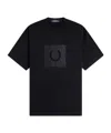 Fred Perry Printed T-shirt In Black