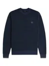 Fred Perry Jersey With Logo In Blue