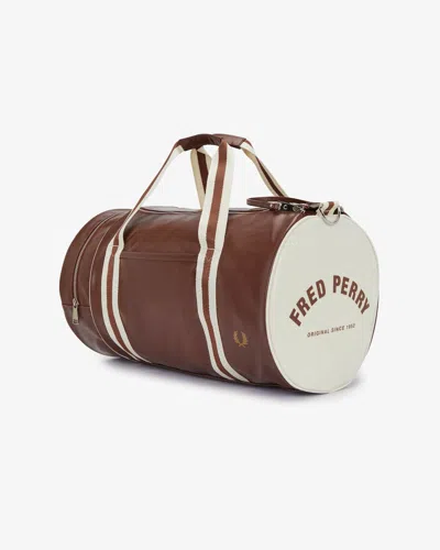 Fred Perry Recycled Polyester Classic Barrel Bag