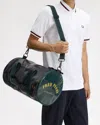 Fred Perry Recycled Polyester Classic Barrel Bag In Multi