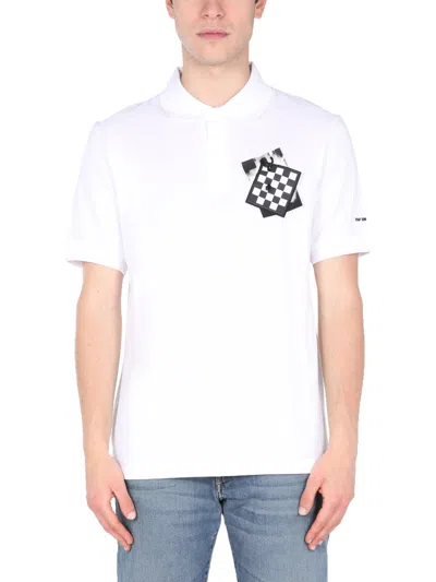 Fred Perry Regular Fit Polo In White