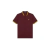 FRED PERRY REISSUES ORIGINAL SINGLE TIPPED POLO OXBLOOD M96