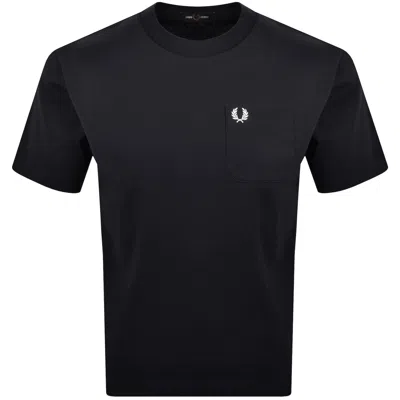 Fred Perry Relaxed T Shirt Navy