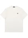 Fred Perry Classic Crew Neck Tee In White