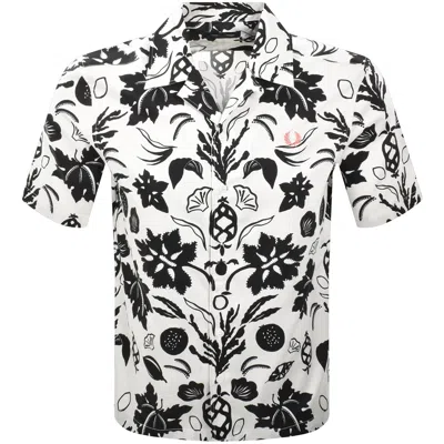 Fred Perry Revere Collar Shirt White